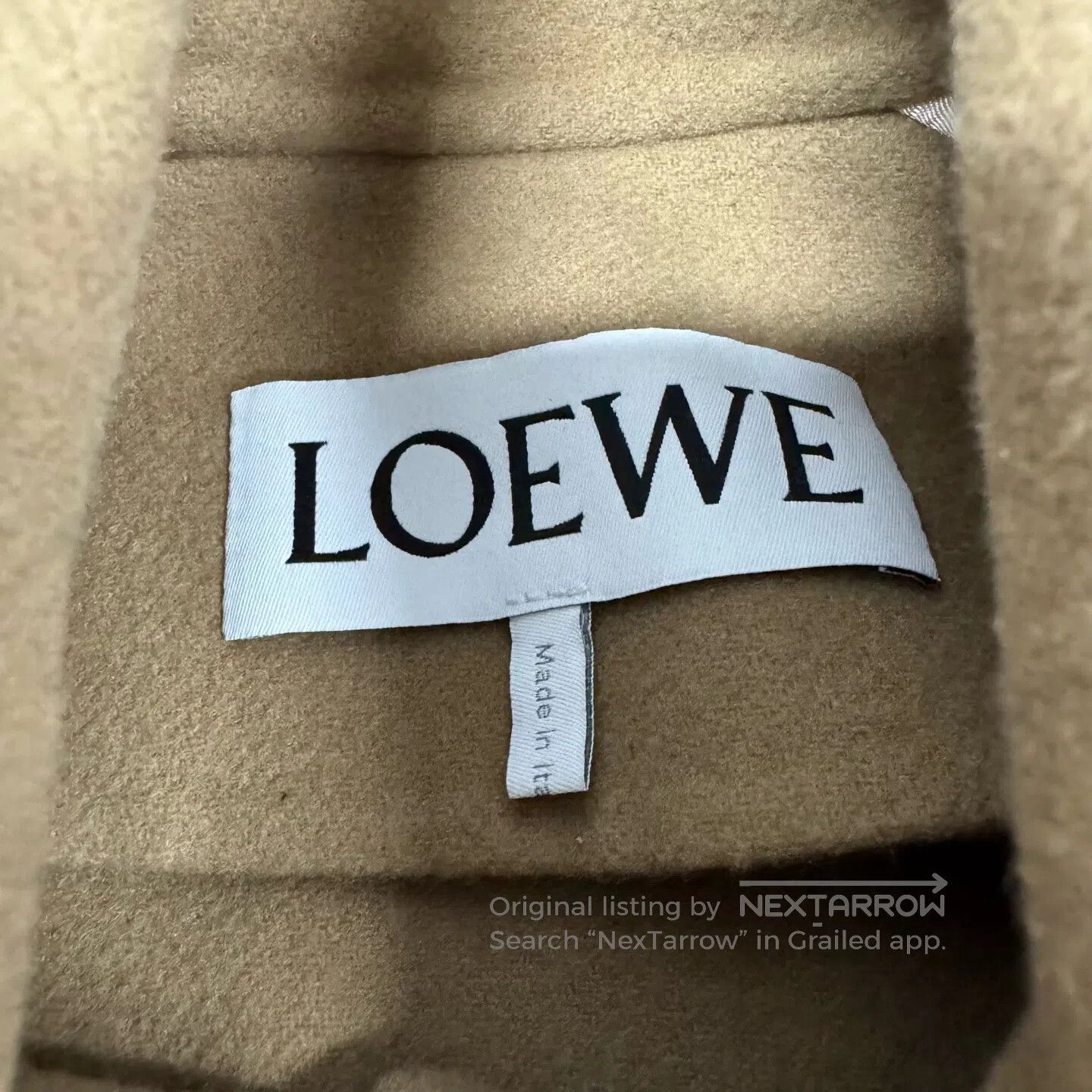 Loewe LOEWE Short wool coat with fur trim| Size S / US 4 / IT 40 - 5 Thumbnail