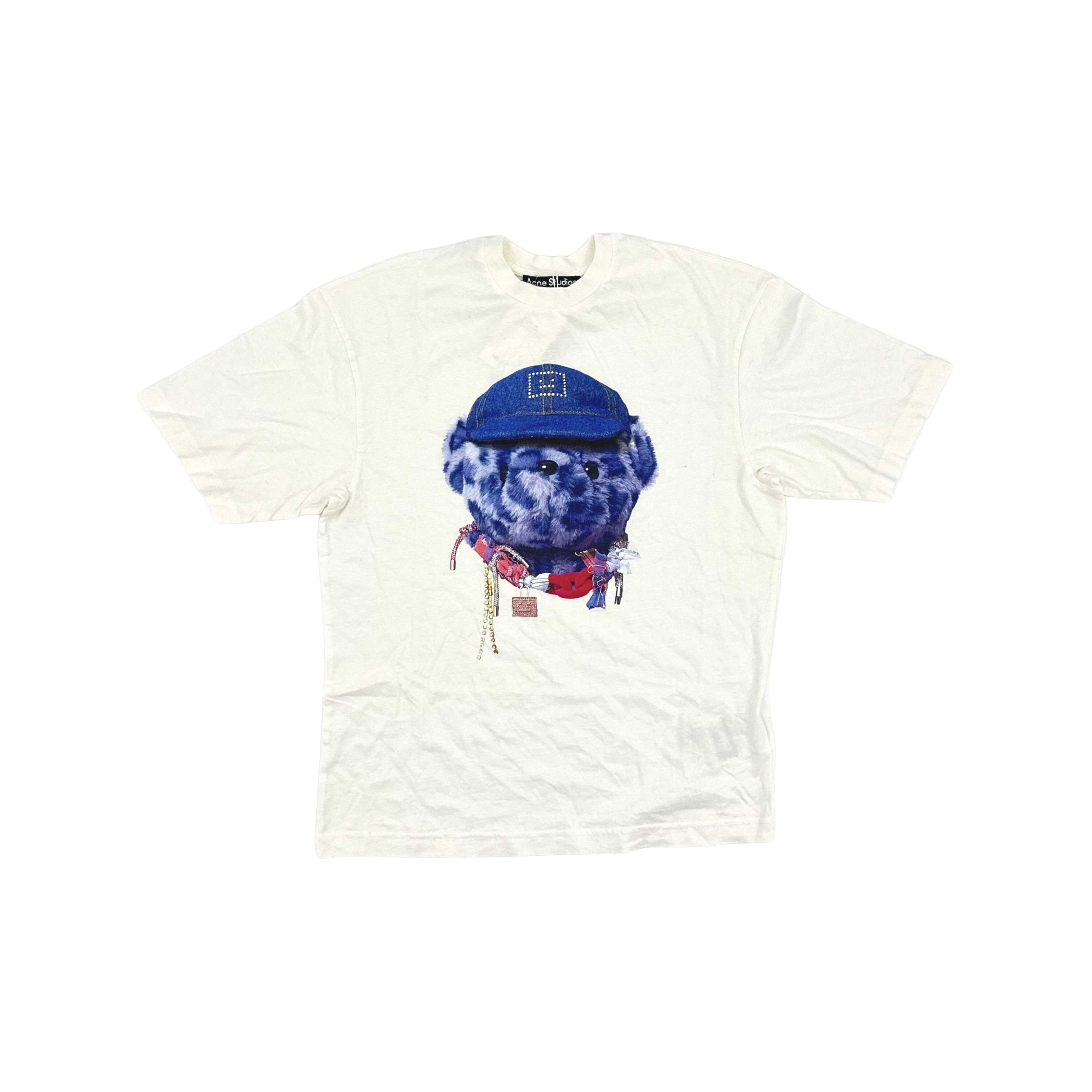 Acne Studios Acne Studios Bear Graphic Print T-Shirt XXS Size US XXS / EU 40 - 1 Thumbnail