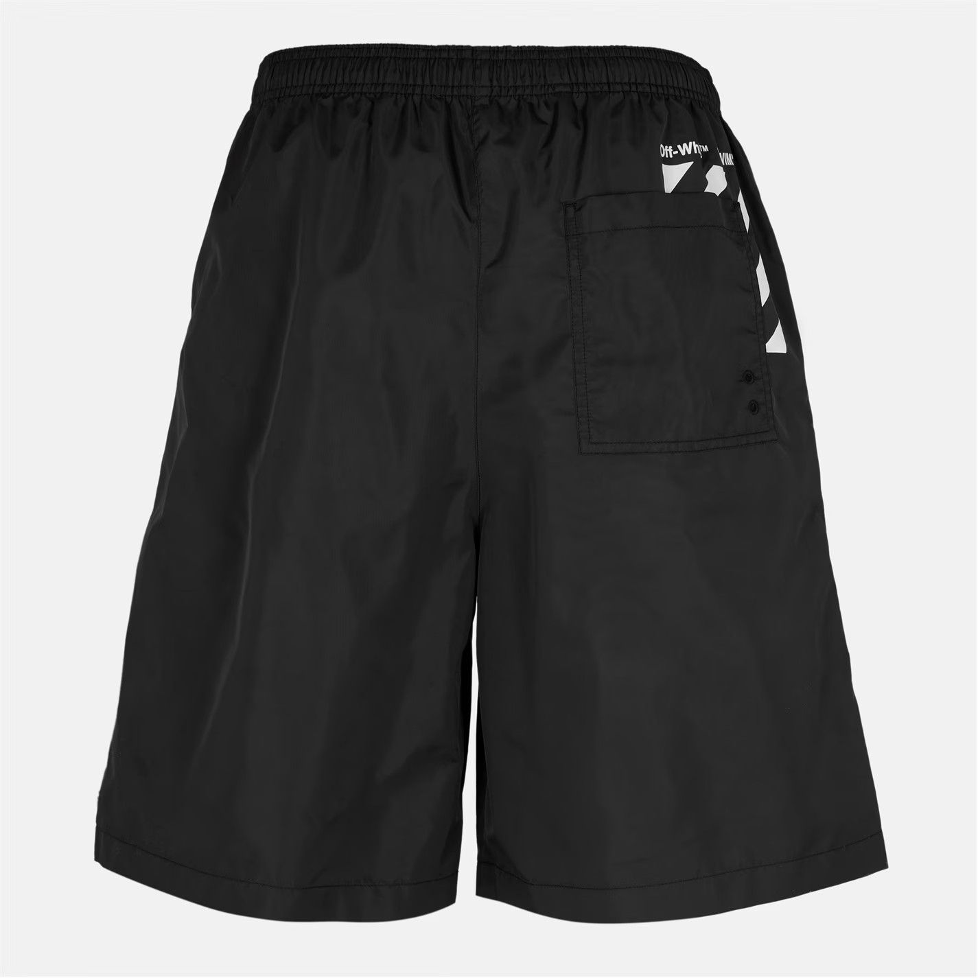Off-White o1g2r1mq0326 Swim Shorts in Black Size US 28 / EU 44 - 6 Thumbnail