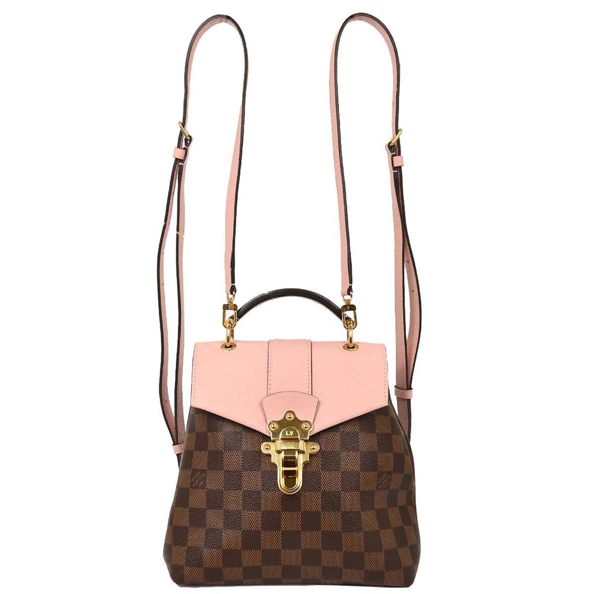 Louis Vuitton Louis Vuitton Clapton Backpack Damier and Leather Size ONE SIZE - 1 Thumbnail