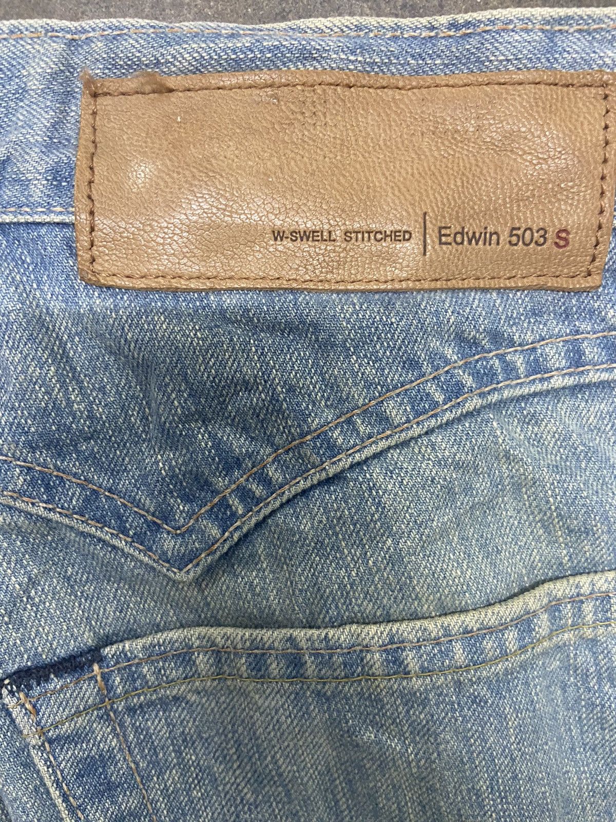 Edwin × If Six Was Nine Edwin jeans 503S washed blue Size US 33 - 7 Thumbnail