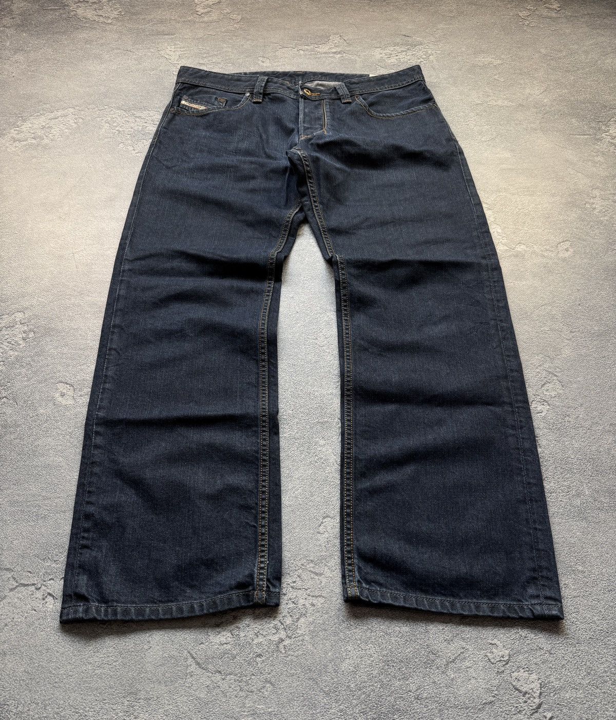 Diesel Vintage Diesel Opium Jeans Size 34 Baggy Crazy 00s USA Size US 34 / EU 50 - 1 Thumbnail