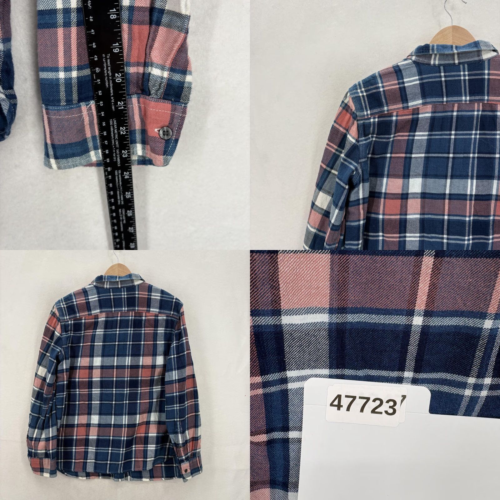 Ralph Lauren Lauren Ralph Lauren Shirt Womens 1X Multicolor Plaid Flannel Button Front Top Size XL / US 12-14 / IT 48-50 - 8 Thumbnail