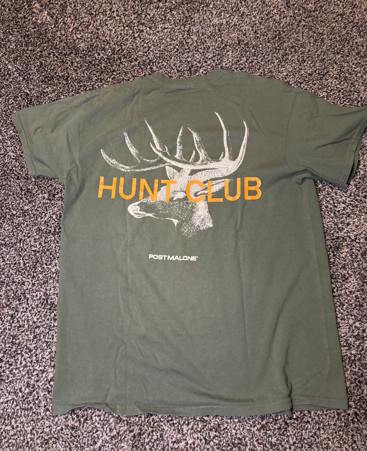 Gildan Stoney Post Malone Hunt Club tee ‘green’ Size US L / EU 52-54 / 3 - 1 Thumbnail