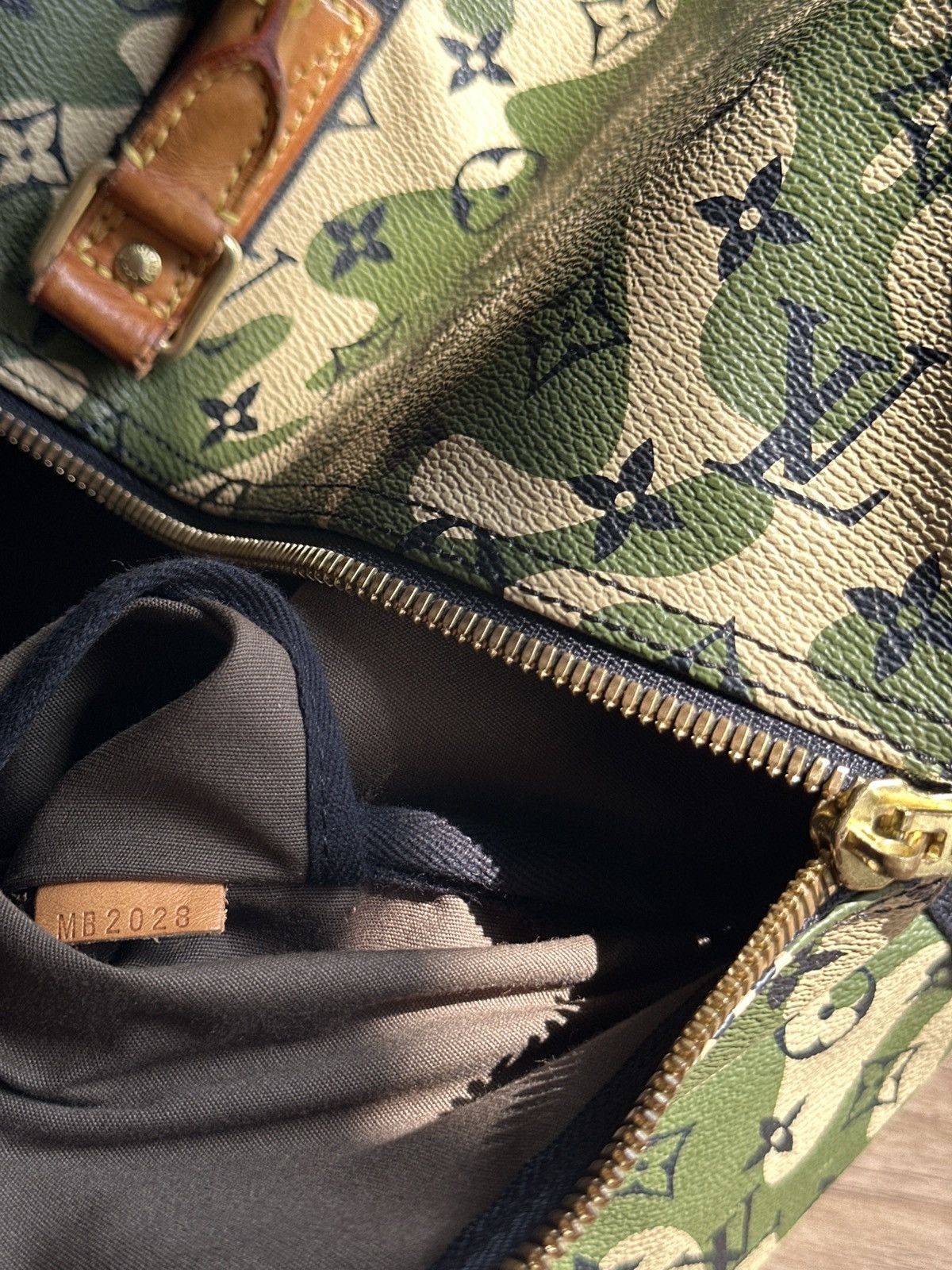 Louis Vuitton Marc jacobs Takashi Murakami Camouflage monogram keepall 55 Size ONE SIZE - 3 Thumbnail