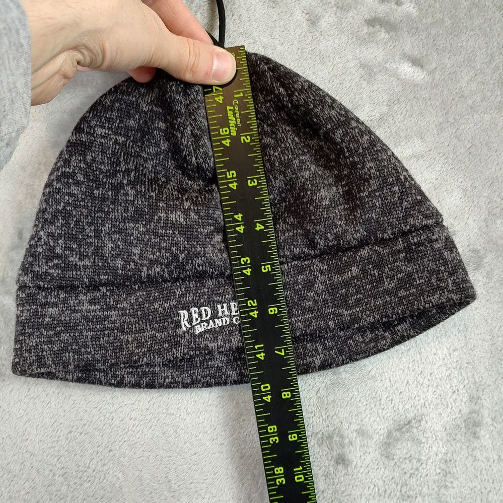 Redhead RedHead Brand Co grey fleece lined skull cap beanie mens OS Size ONE SIZE - 6 Thumbnail