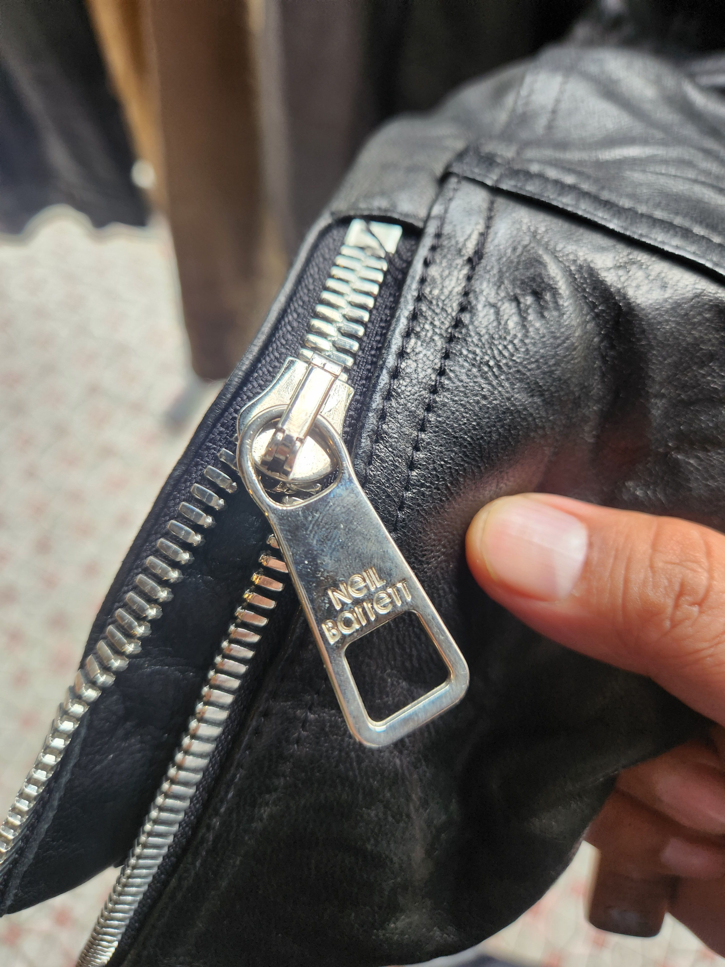 The Unbranded Brand Neil barrett leather jacket inspired by dude nine Size US M / EU 48-50 / 2 - 10 Thumbnail
