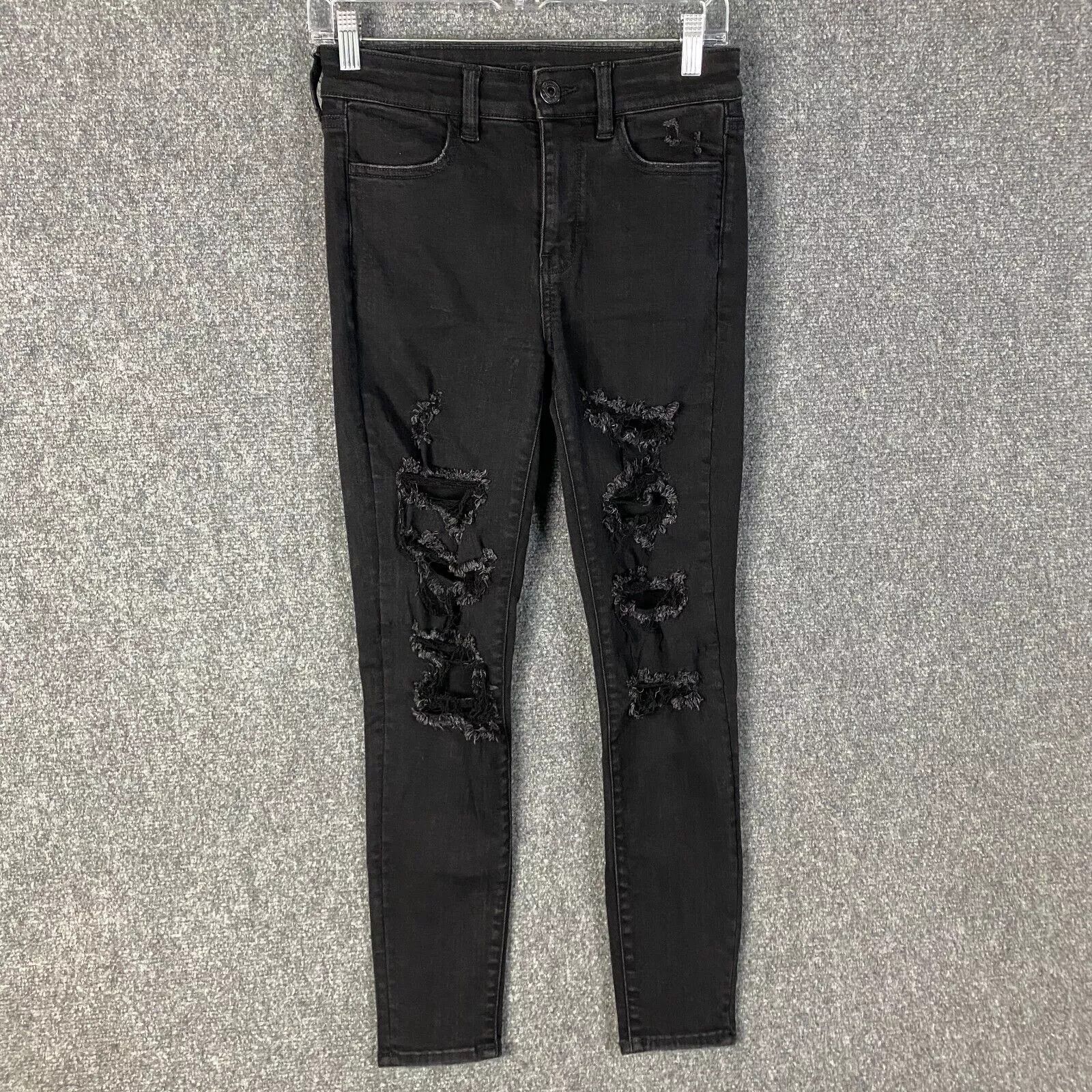 American Eagle Outfitters American Eagle High Rise Jegging Women's 4 Short Stretch Size 27" / US 4 / IT 40 - 1 Thumbnail