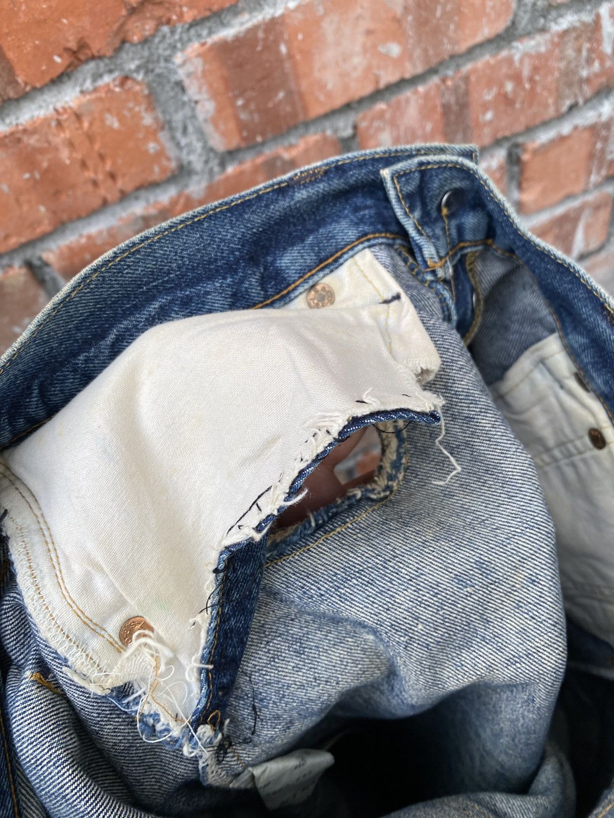 Levi's Vintage Clothing W33x33 Vintage levi's 501xx redline made in USA Size US 33 - 9 Thumbnail