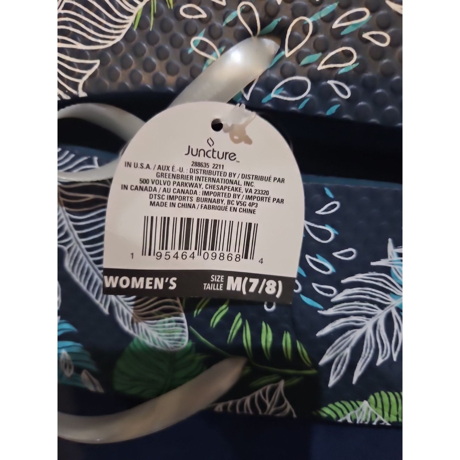 Other Juncture Women's Size 7/8 Flip Flops- New Size US 9 / IT 39 - 3 Thumbnail