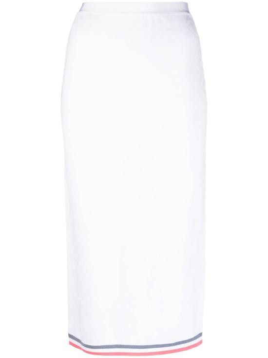 Fendi FENDI Women Mid Skirts FZQ719 ANZEF0ZNM White Size 28" / US 6 / IT 42 - 1 Thumbnail