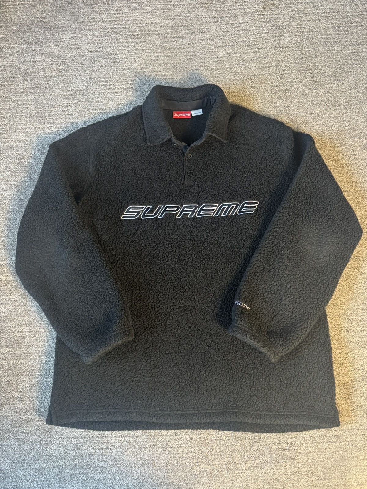 Polartec × Supreme Supreme x Polartec Mock Neck Pullover 'Black