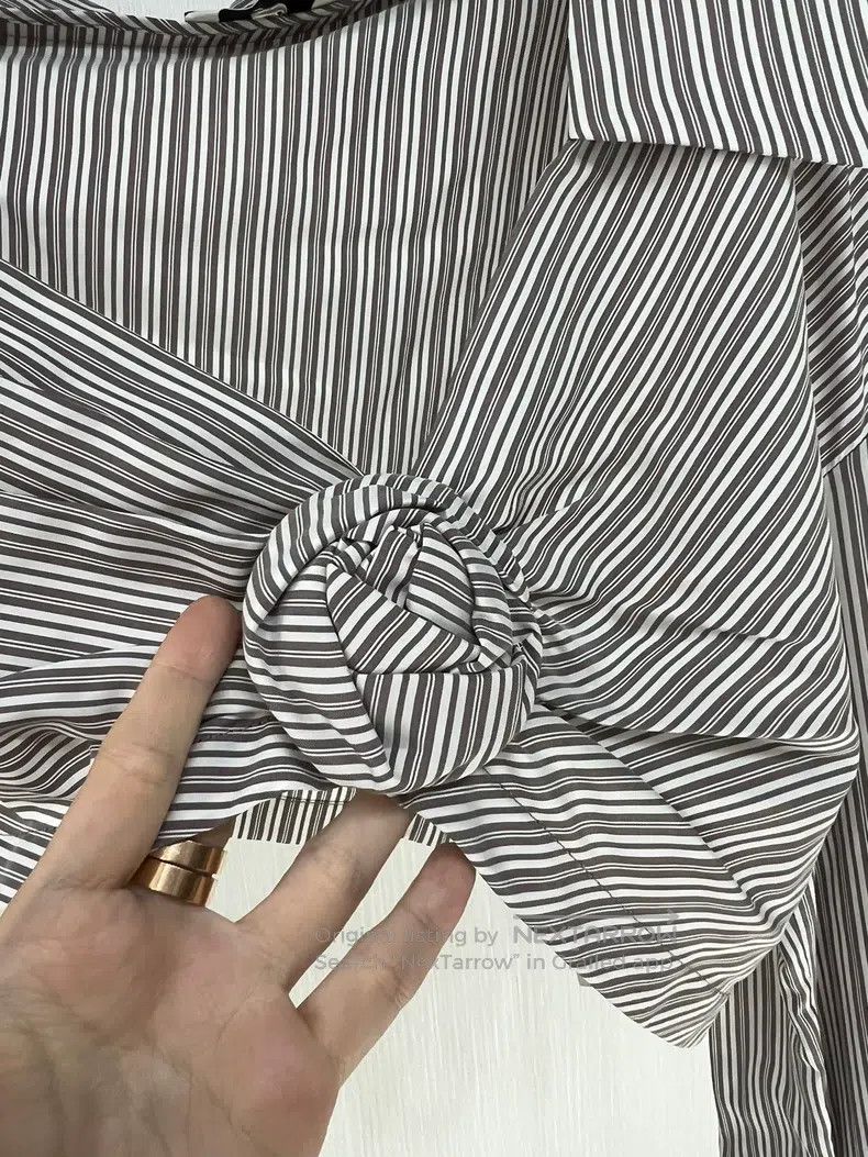 Fendi Fendi Striped Floral Short Sleeve Shirt Size 4XL / US 24-26 - 3 Thumbnail