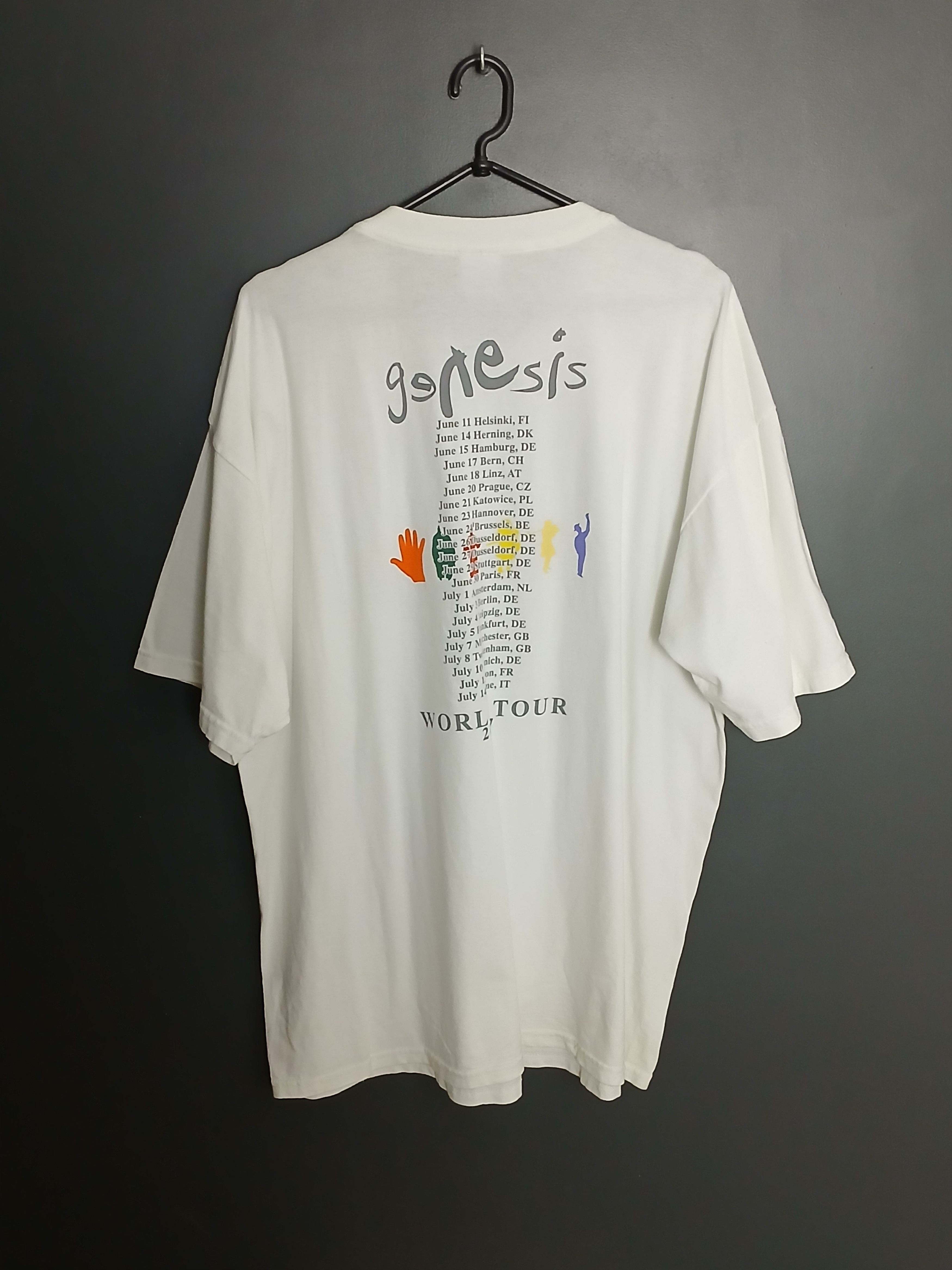 Band Tees Genesis Turn It On Again Tour T-Shirt Size US XL / EU 56 / 4 - 2 Thumbnail