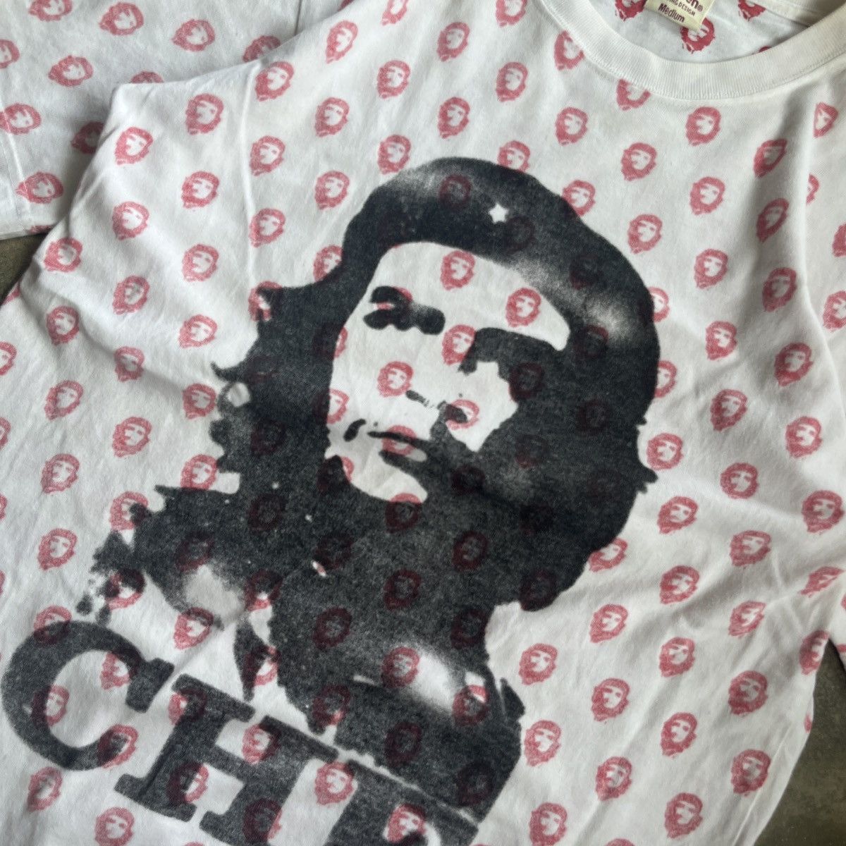 Vintage T-Shirt Rare Vintage Che Guevara Monogram Iconic Big Face Size US M / EU 48-50 / 2 - 3 Thumbnail