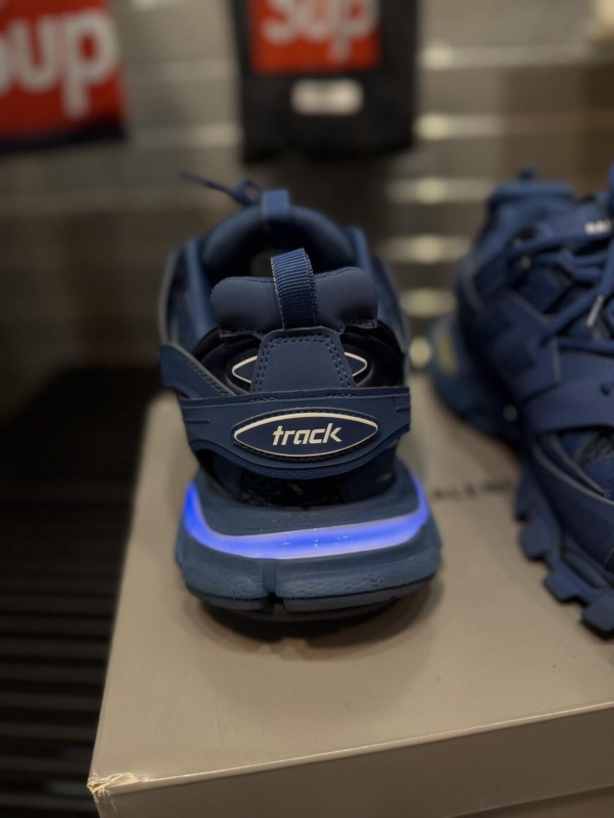 Balenciaga Size 45EU/12US - Balenciaga Track LED Blue $1150 Size US 12 / EU 45 - 11 Thumbnail