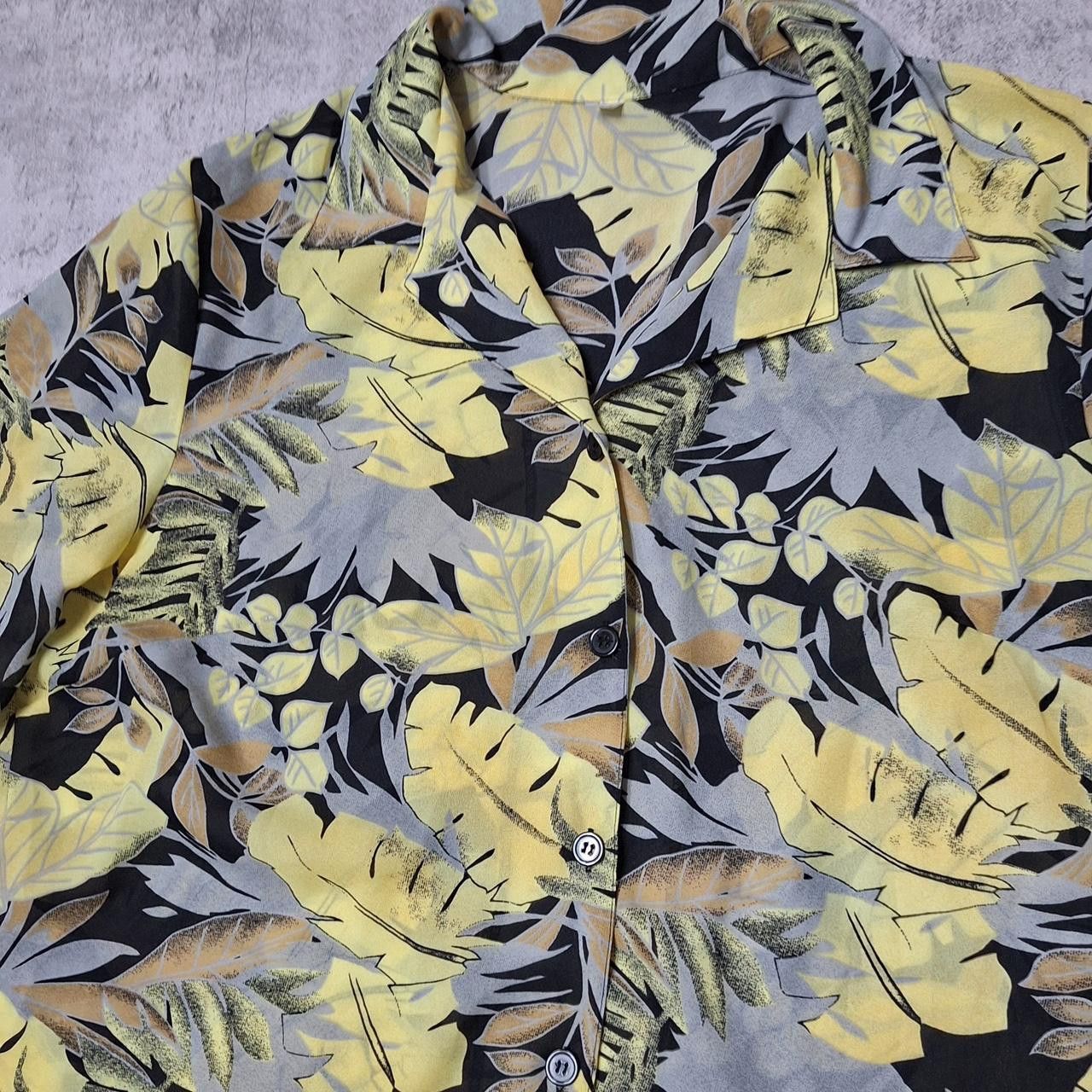 Other Yellow and black Hawaiian shirt #hawaiianshirt Size US L / EU 52-54 / 3 - 2 Thumbnail