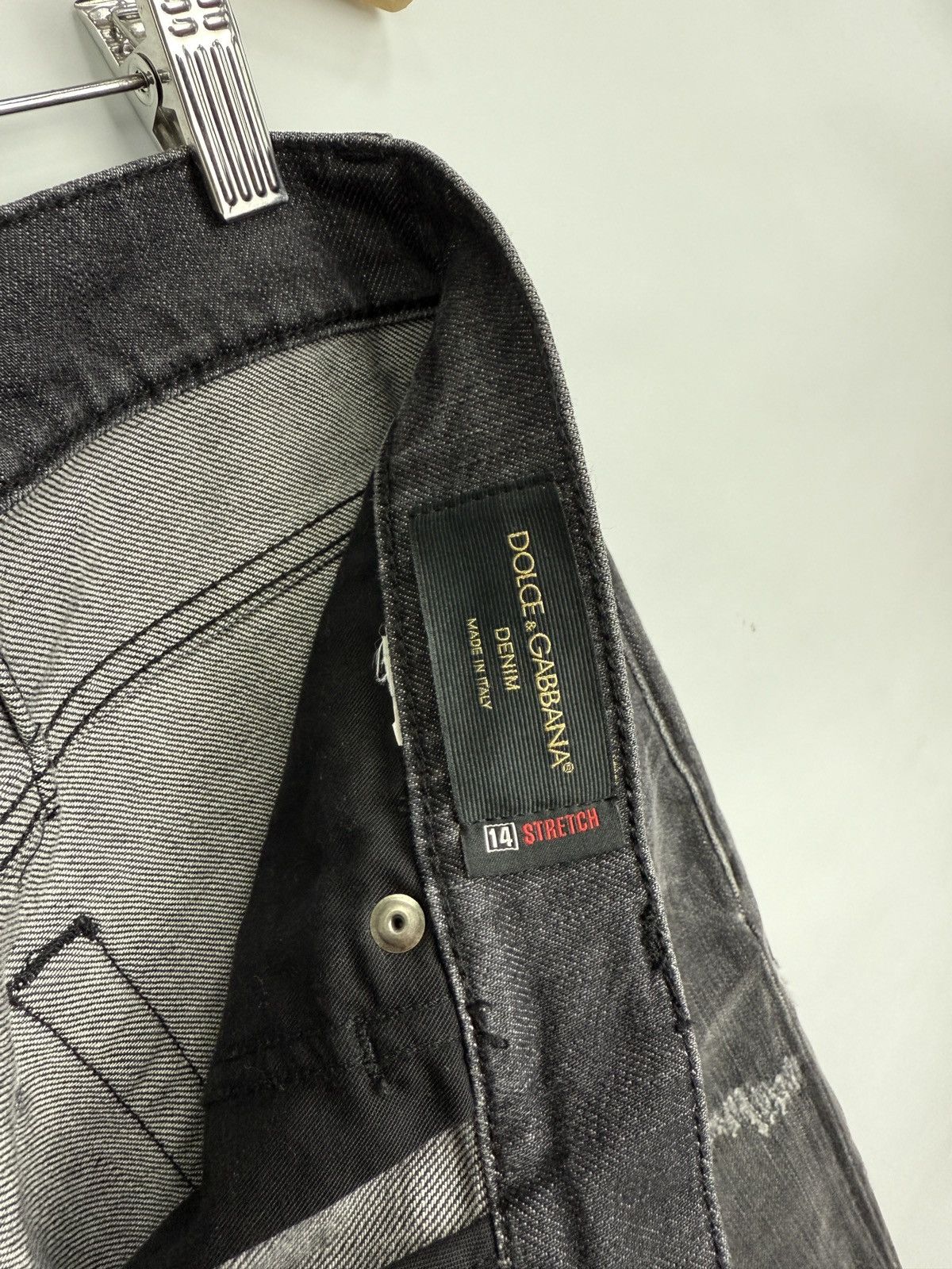 Dolce & Gabbana 🇮🇹 Y2K Dolce Gabbana Milano Italia Jeans Denim Made in Italy Size US 34 / EU 50 - 15 Thumbnail