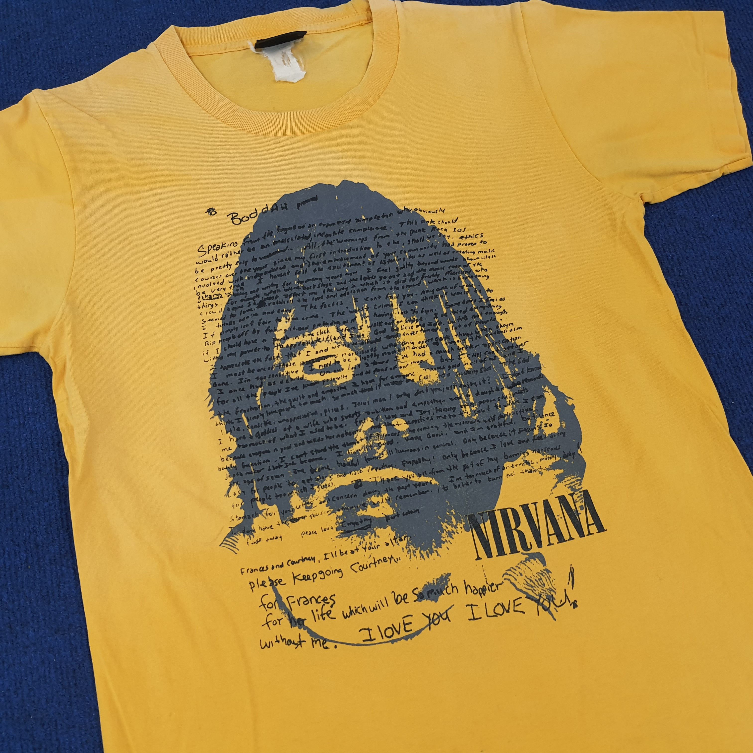Band Tees × Vintage Vintage NIRVANA American Band Tshirt Size US S / EU 44-46 / 1 - 2 Thumbnail