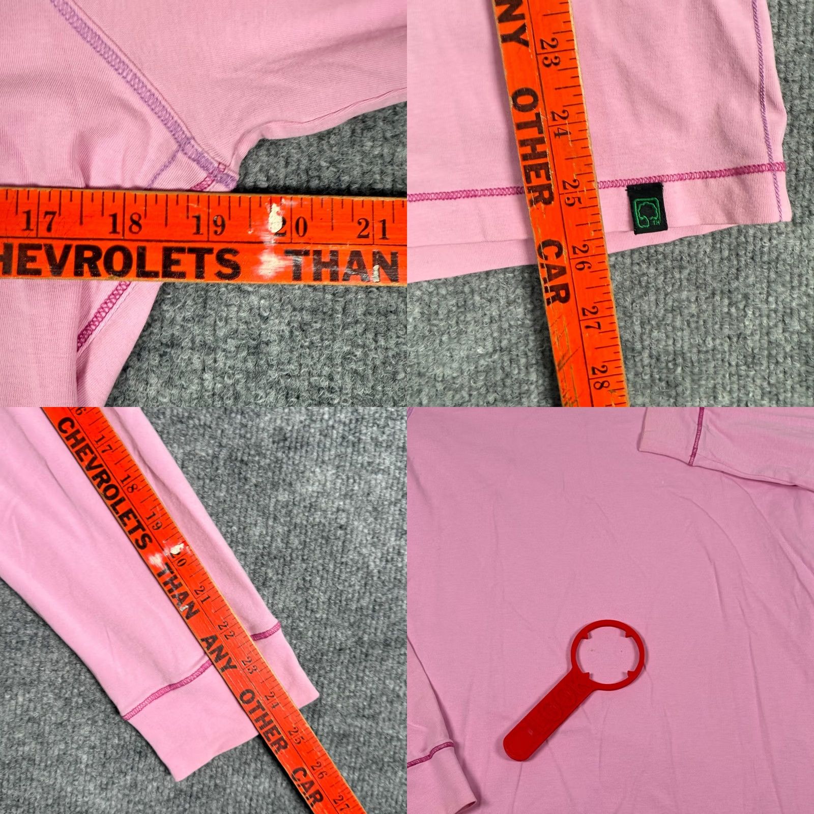 Vintage Northend Sport Ladies Pink Long Sleeve Shirt Hino Trucks Embroidered Crew Neck Cotton Blend Shirt Womens Medium Size M / US 6-8 / IT 42-44 - 8 Thumbnail