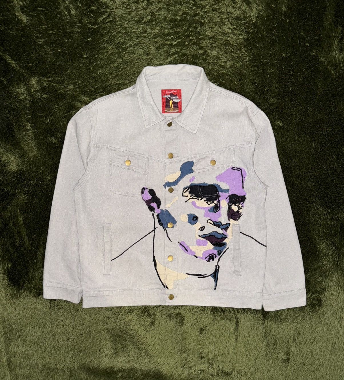 KidSuper [L] KIDSUPER Studios 23AW Embroidered Trucker Jacket Size US L / EU 52-54 / 3 - 1 Thumbnail