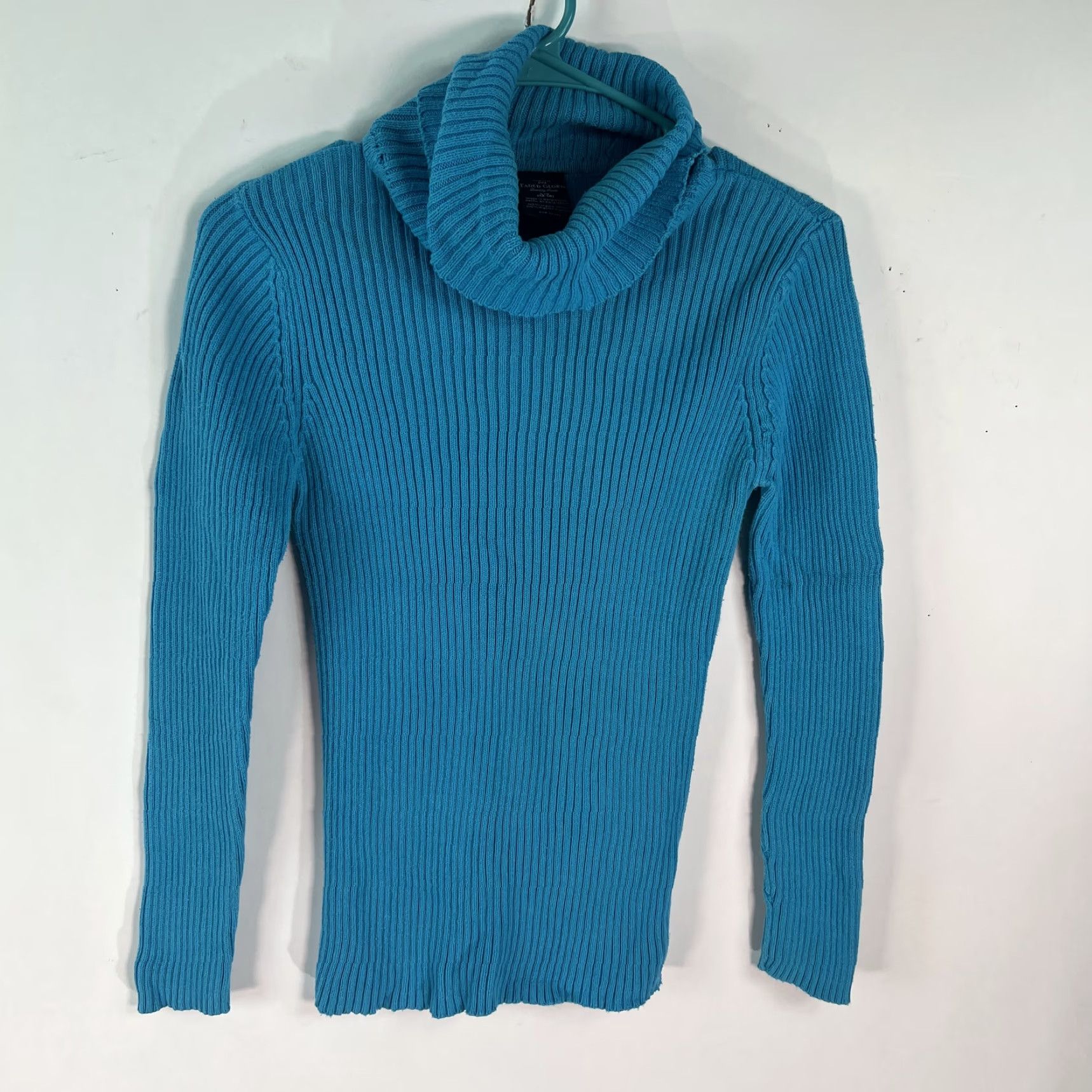 Vintage Set Of 2 Womens Long Sleeves Knitted Pullover Black Blue Sweater Size Large Size L / US 10 / IT 46 - 2 Thumbnail