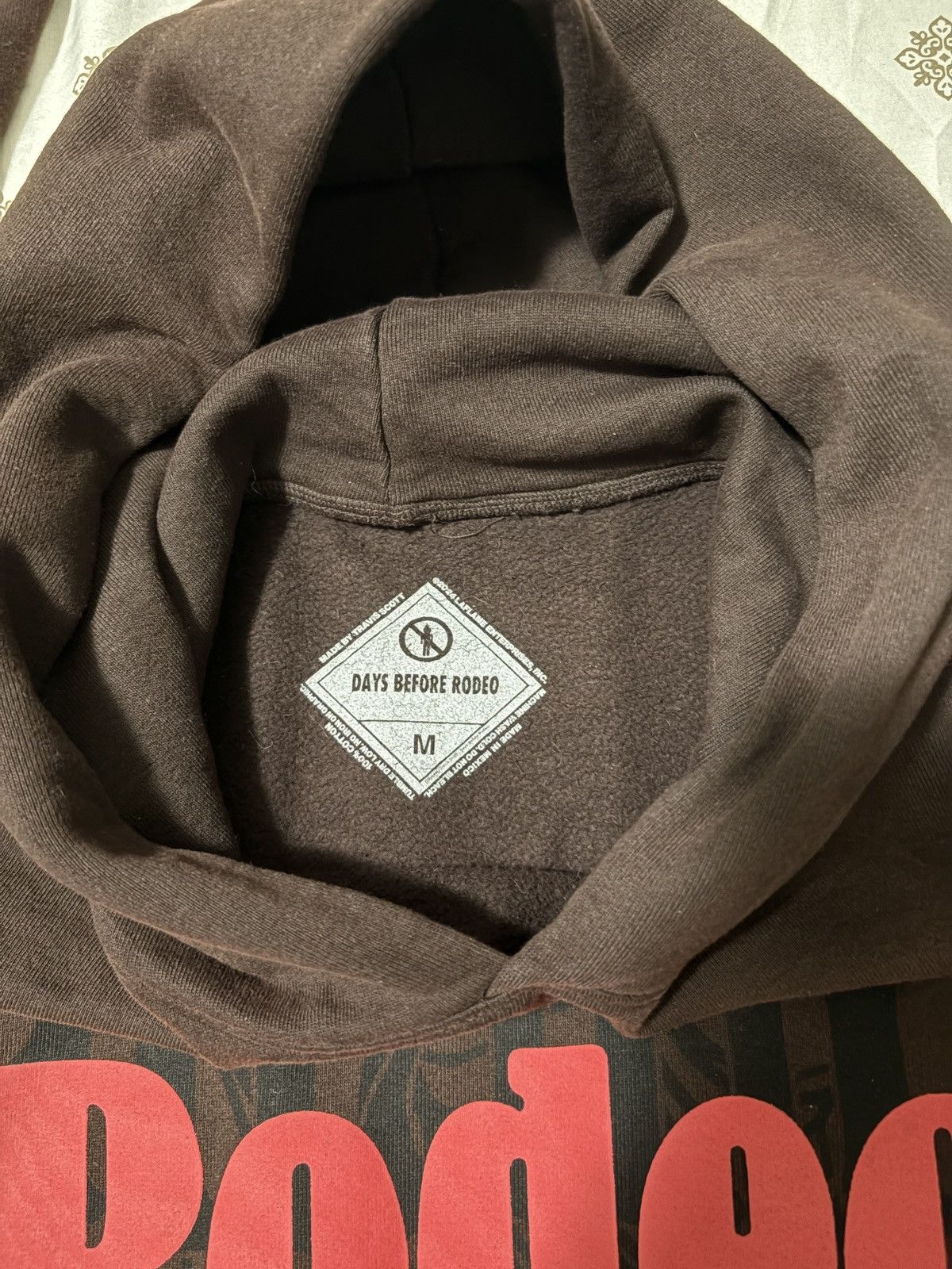 Sp5der × Travis Scott Cactus Jack x Sp5der Days Before Rodeo Hoodie Size US M / EU 48-50 / 2 - 4 Thumbnail
