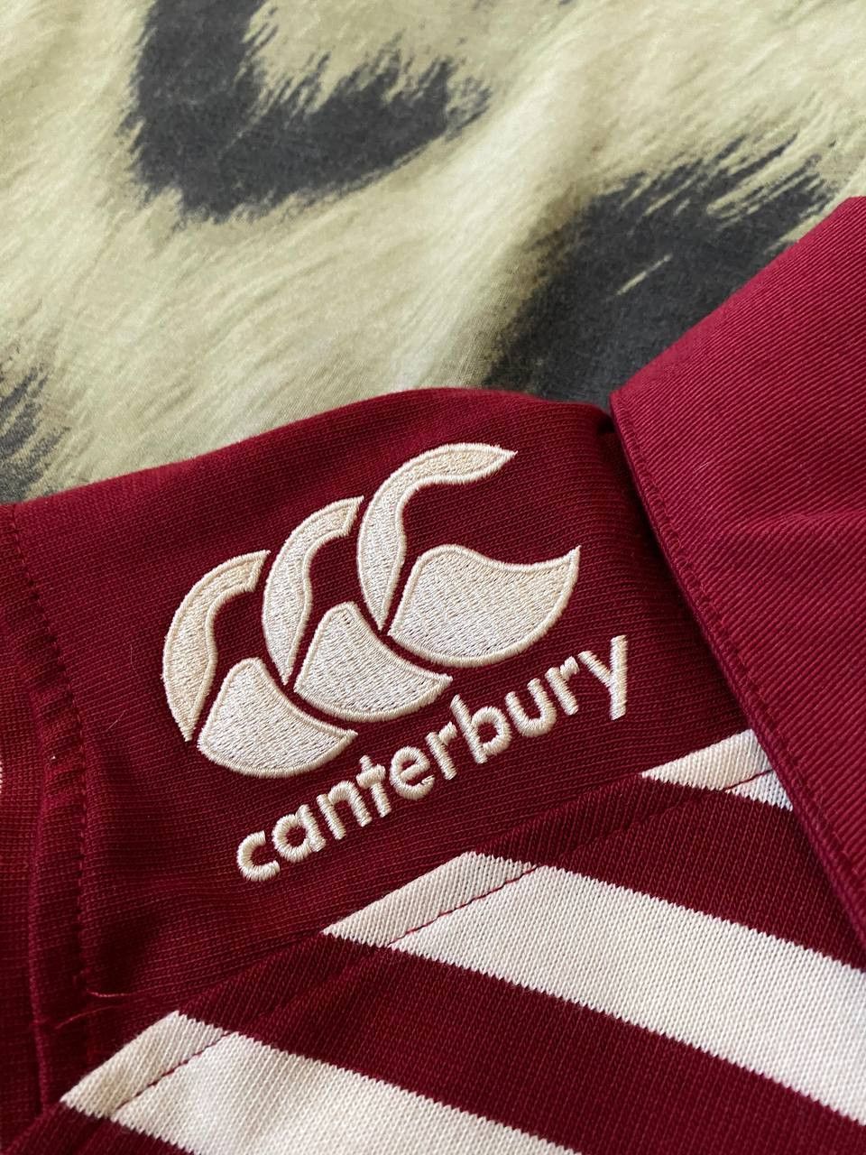 Canterbury of New Zealand Vintage Canterbury England National Rugby Team O2 Polo Size US S / EU 44-46 / 1 - 11 Thumbnail