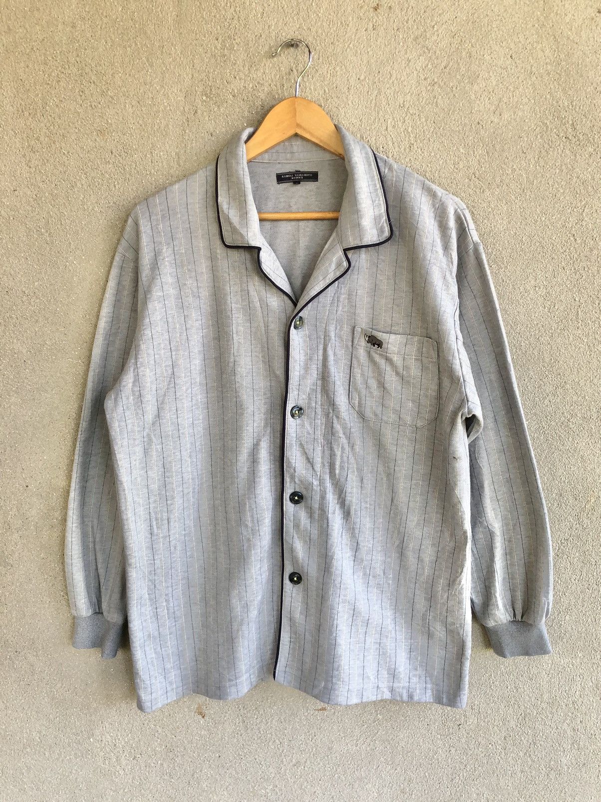 Japanese Brand × Kansai Yamamoto × Vintage Vintage Kansai yamamoto homme shirt Size US M / EU 48-50 / 2 - 1 Thumbnail