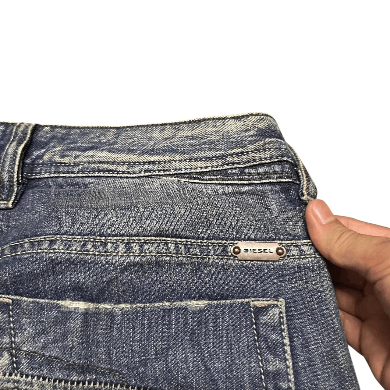 Diesel Vintage Diesel Industry Iakop Regular Slim Tapered Jeans Size US 31 - 17 Thumbnail