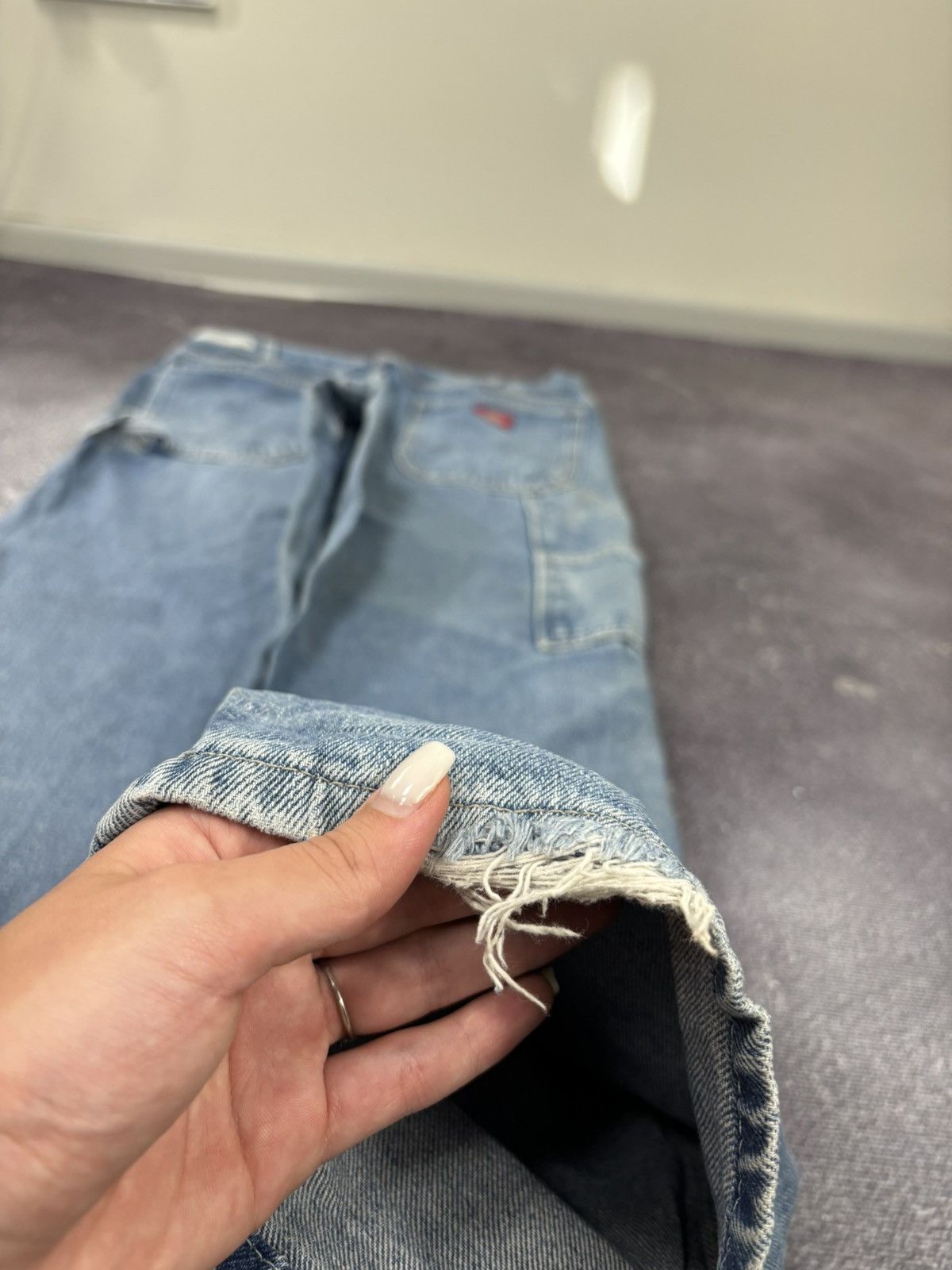 Dickies Vintage Dickies Y2K Relaxed Fit Hype Faded Blue Denim Jeans Size US 36 / EU 52 - 5 Thumbnail