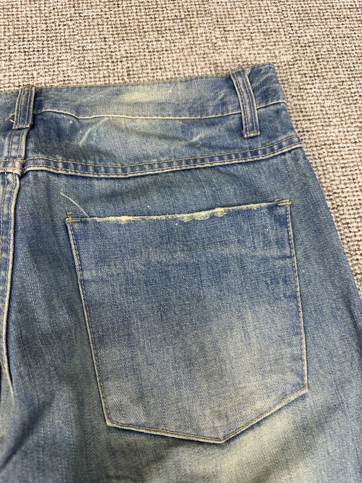 Play Cloths Play Flare Light Blue Denim 32x32 D786 Size US 32 / EU 48 - 6 Thumbnail