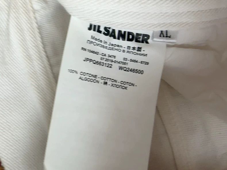 Jil Sander Jil Sander White Casual Shorts - dmc-2508 Size US 30 / EU 46 - 3 Thumbnail