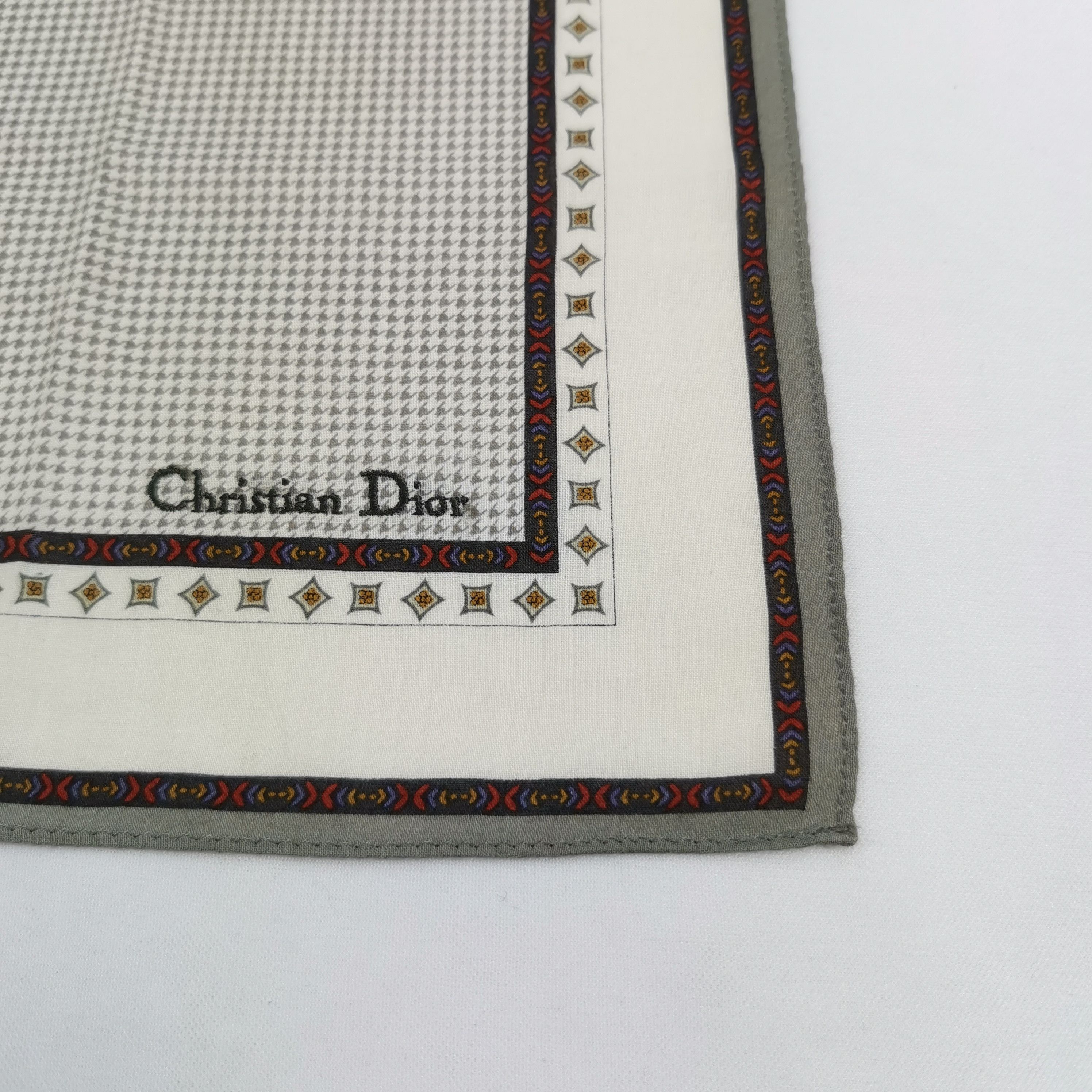 Japanese Brand Vintage Christian DIOR Handkerchief 56789 Size ONE SIZE - 3 Thumbnail