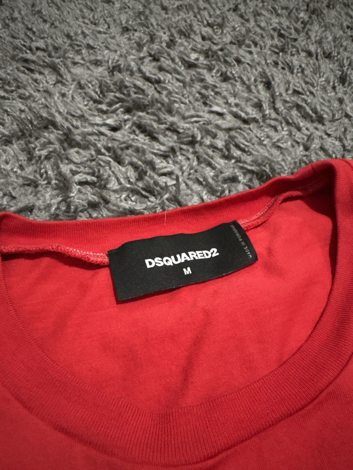 Dsquared2 Red Dsquared2 Jesolo T-Shirt Size US M / EU 48-50 / 2 - 3 Thumbnail