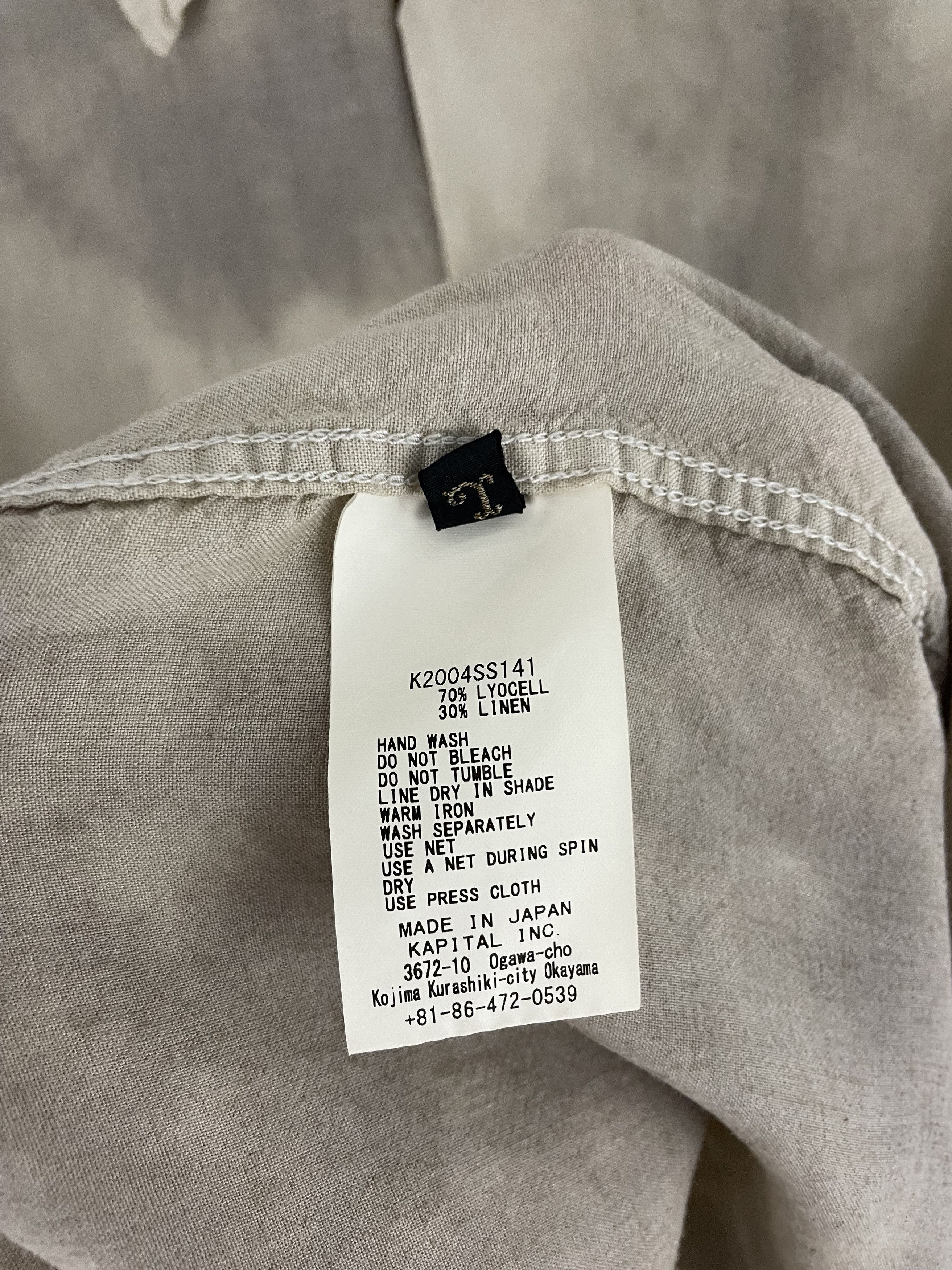 Kapital Oversized Acid Wash Buttonup Size US L / EU 52-54 / 3 - 8 Thumbnail