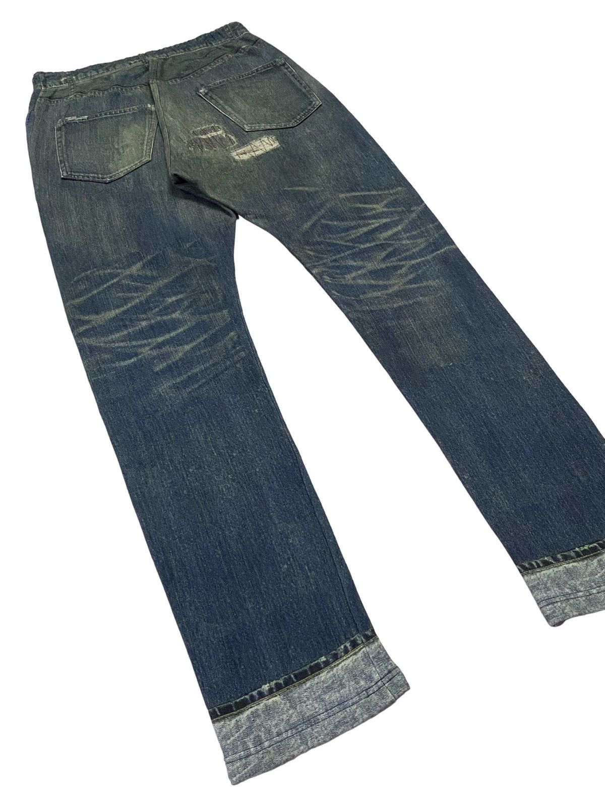 Hysteric Glamour Hysteric Glamour Distress Ripped Style Printed Jogger Pants Size US 30 / EU 46 - 23 Thumbnail
