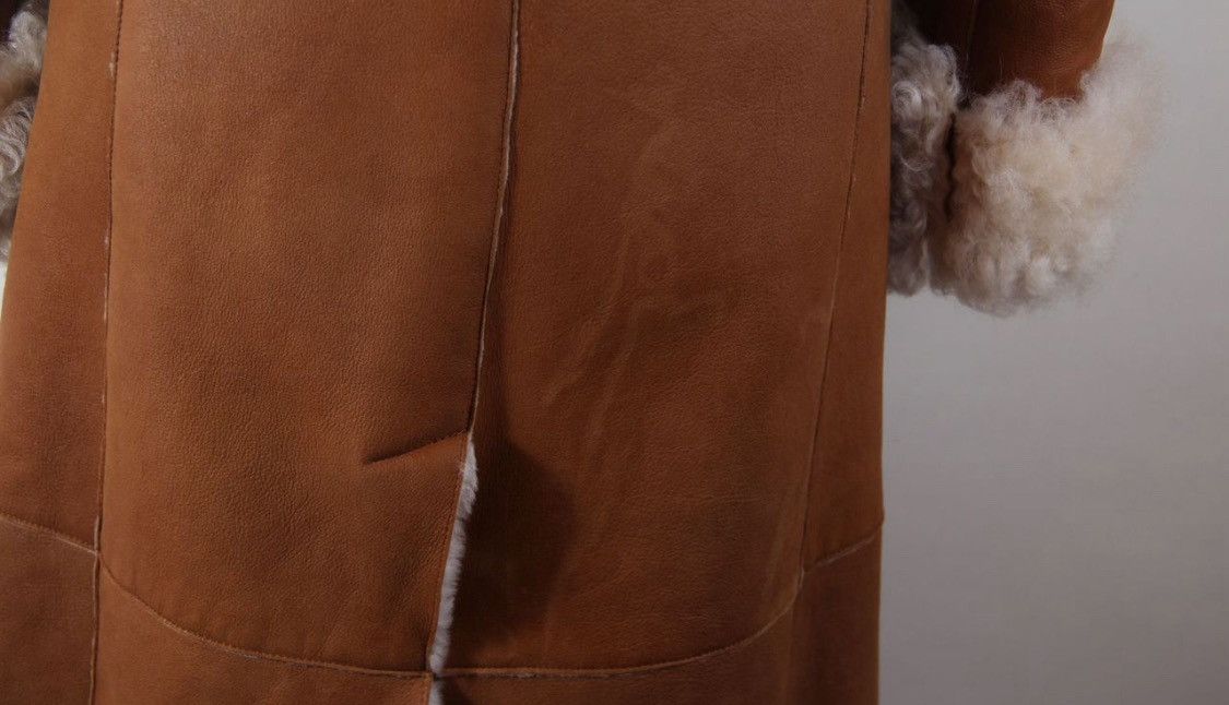 Burberry Burberry Brown Leather Sheepskin Shearling Coat Biker Jacket Size XS / US 0-2 / IT 36-38 - 9 Thumbnail
