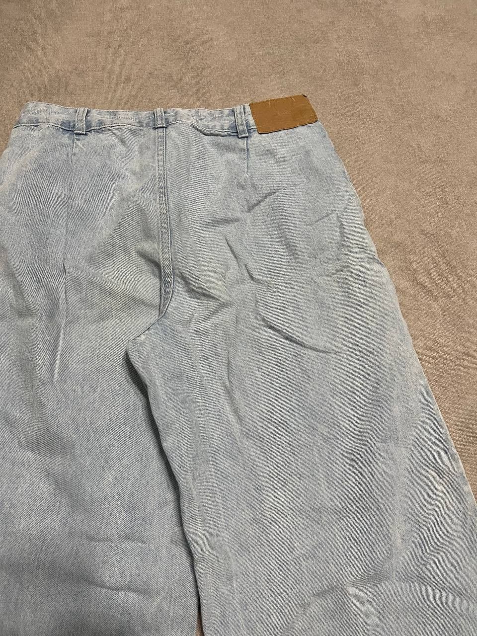 Shein Women`s Crazy Flared Blue Distressed Jeans Denim Shein Sz 28 Size 28" / US 6 / IT 42 - 12 Thumbnail