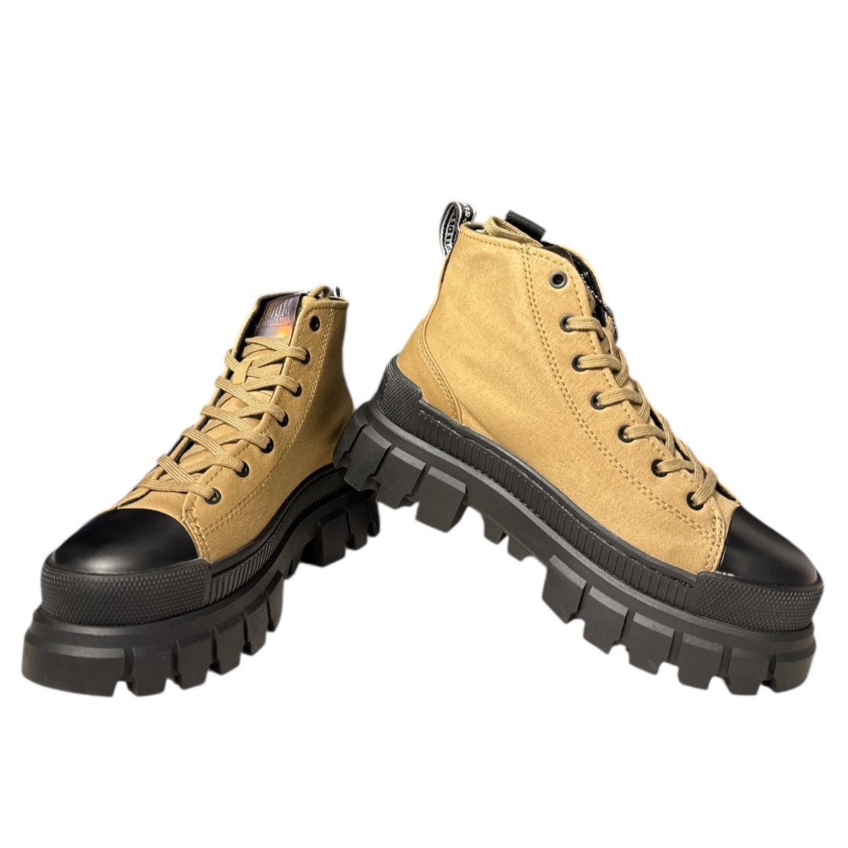 Palladium NEW Palladium Revolt Hi TX Platform Brown Shoes Size 6.5 Size US 6.5 / IT 36.5 - 1 Thumbnail
