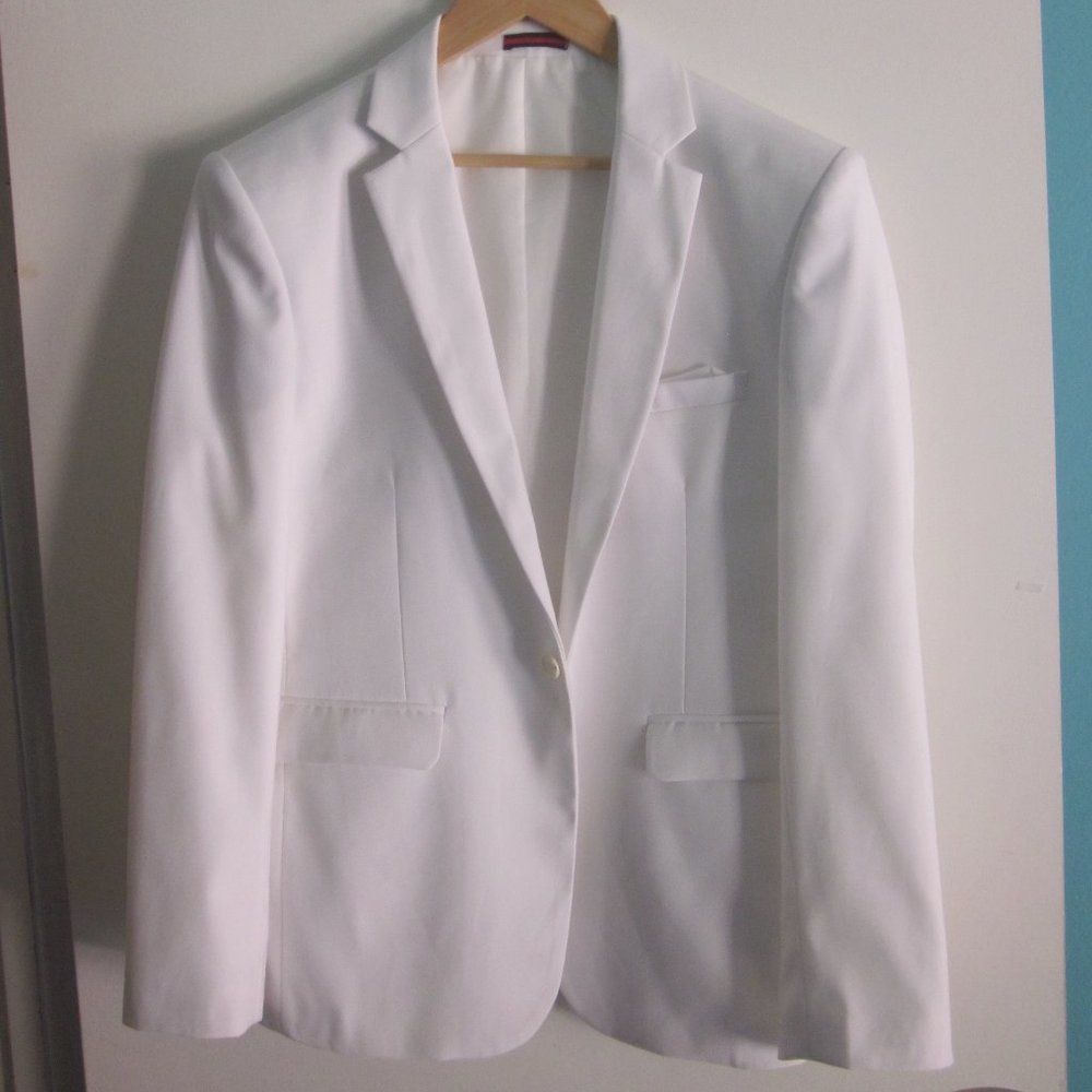 Other Mens White Jacket & Vest from Retro Paris Size M Prom Wear Size 40R - 4 Thumbnail