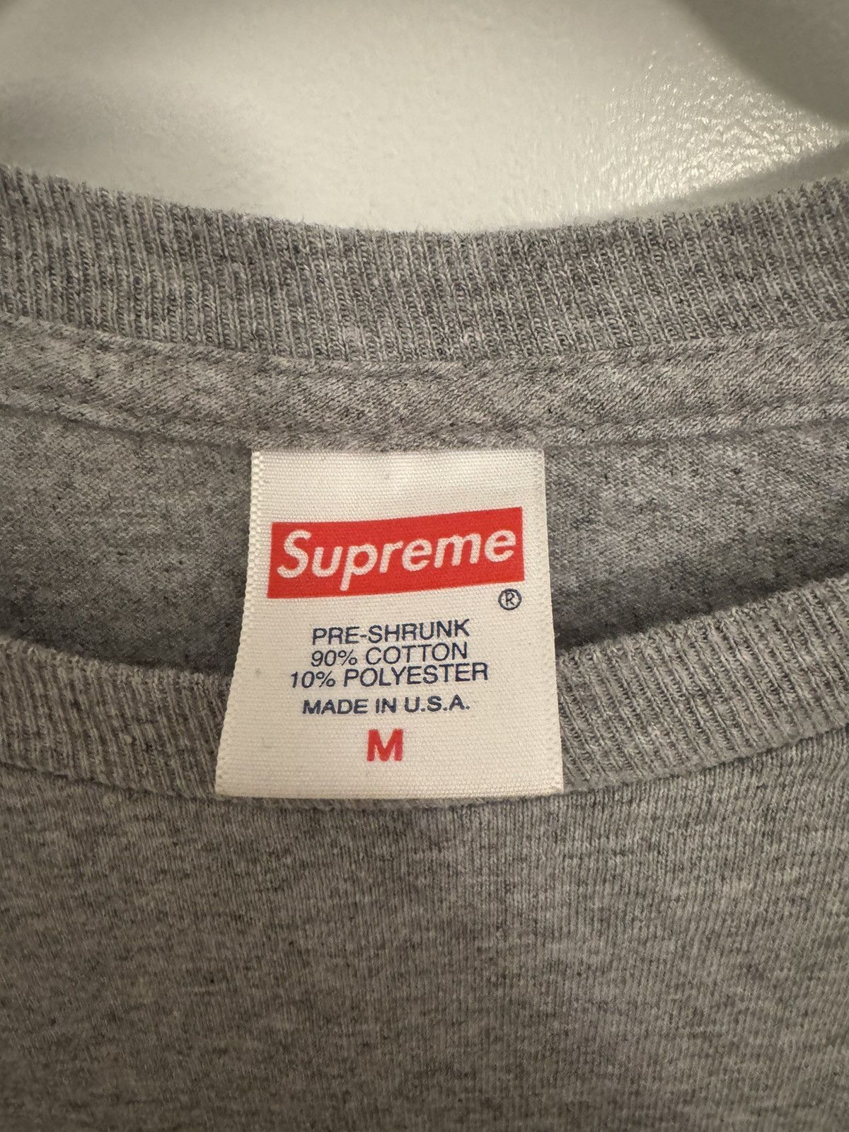 Supreme Supreme Grey Samurai T-Shirt Size US M / EU 48-50 / 2 - 4 Thumbnail