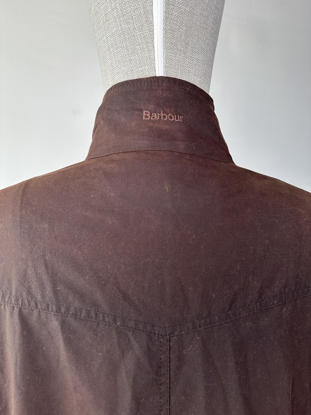 Barbour Ladies BARBOUR Flyweight Wax Utility Brown Coat Jacket UK 18 Size XL / US 12-14 / IT 48-50 - 10 Thumbnail