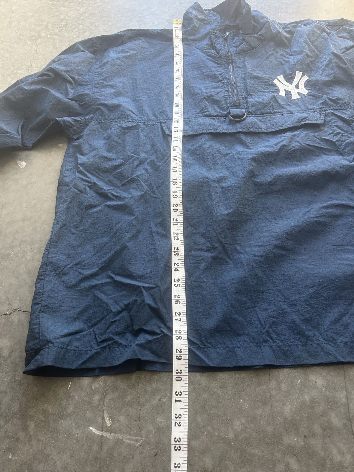 New York Yankees × Pro Player × Vintage Vintage 90s Pro Player Yankees Anorak Windbreaker Jacket Size US XL / EU 56 / 4 - 7 Thumbnail
