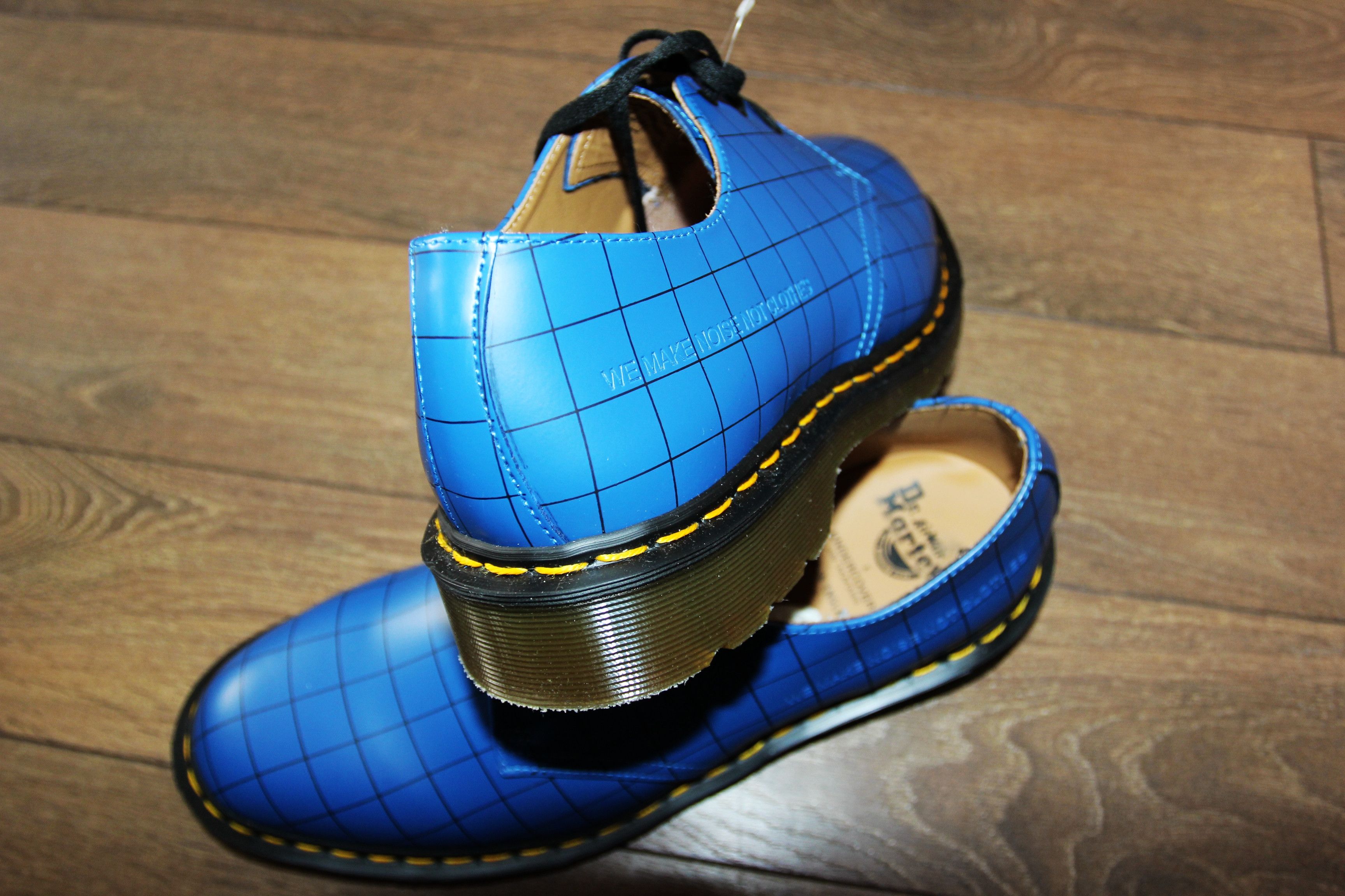 Dr. Martens × Undercover BNWT SS23 UNDERCOVER x DR.MARTENS 1461 UC CHECK DERBYS BL 45 Size US 12 / EU 45 - 4 Thumbnail