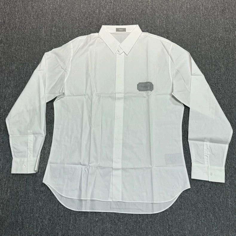 Dior Dior Size43 23 Spring and Summer Label Logo White Long-slee Size US XS / EU 42 / 0 - 1 Thumbnail