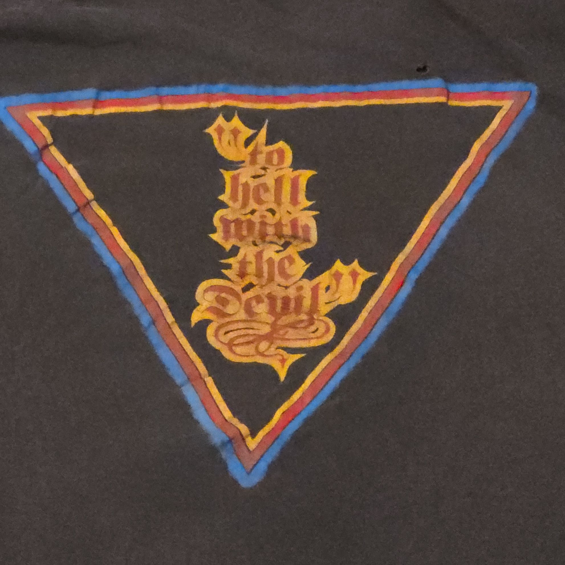 Vintage Vintage 1987 Stryper “To Hell With The Devil” T-Shirt Size US XL / EU 56 / 4 - 2 Thumbnail