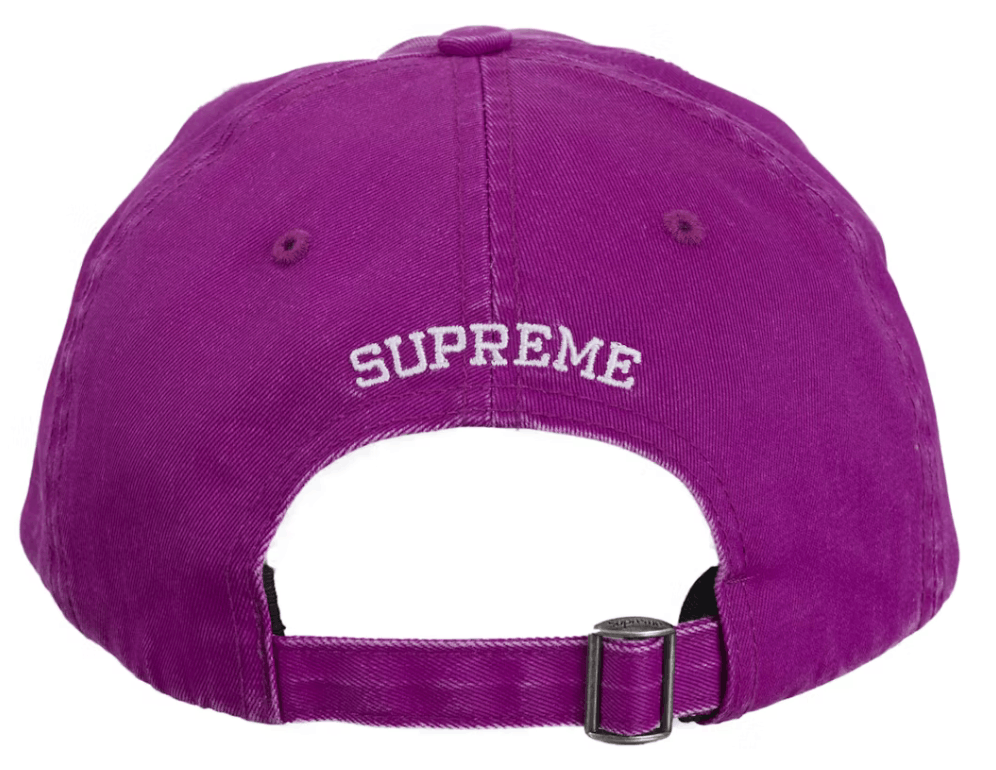 Supreme Supreme License Plate 6-Panel (FW25) Purple Sz Adjustable Size ONE SIZE - 2 Thumbnail