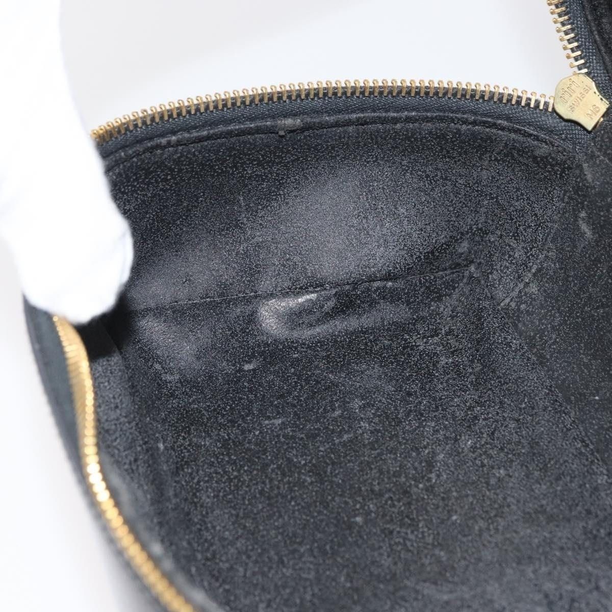 Gucci Gucci Bamboo Patent Leather Vanity Handbag Gray Size ONE SIZE - 11 Thumbnail