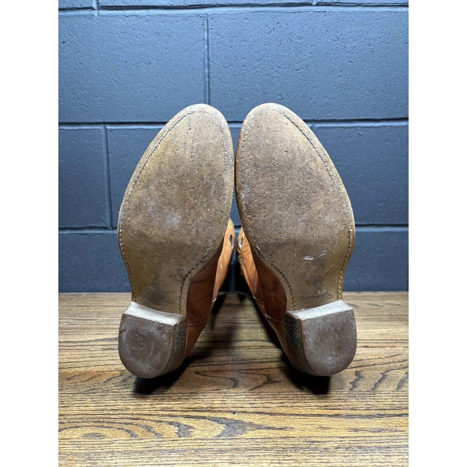 Acme Clothing ACME 1607 Brown Distressed Western Boots Size US 10 / EU 43 - 11 Thumbnail